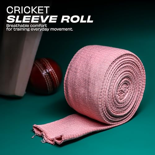 Image of Nivia X PUNJAB KINGS Cricket Arm Sleeves Roll for Men & Women, UV Protection, Breathable Fabric, Stretch Fit for Training & Match Use
