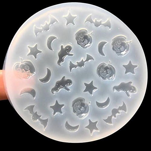 Welcome to Joyful Home 1pc Halloween Silicone Mould DIY Resin Decorative Craft Jewelry Nail Beauty Making Mold epoxy Resin molds