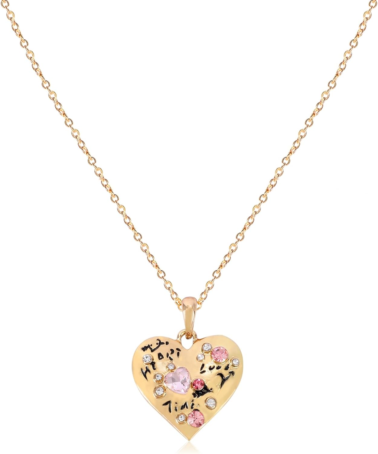 Gold Pendant Necklace for Women Hollow Sun Heart Seashell Starfish Flower Cross Pendant Choker Necklaces Adjustable Chain Charm Round Trendy Beach Boho Jewelry Gifts for Women Men