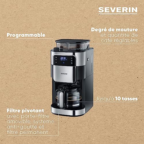 Cafetière filtre à broyeur intégré 10 tasses 1 KA4813 - vue 7