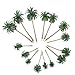 MagiDeal Cutefly 15pcs Landscaping Coconut Palm Tree Trees Model Railway 16-7 cm