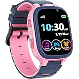Kids Smart Watch Boys Girls with 14 Games Dual Camera 1.44' Touch Screen Music Player Video Recorder 12/24 hr Pedometer Alarm Clock Calculator Flashlight Stopwatch Electronic Learning Education Toys