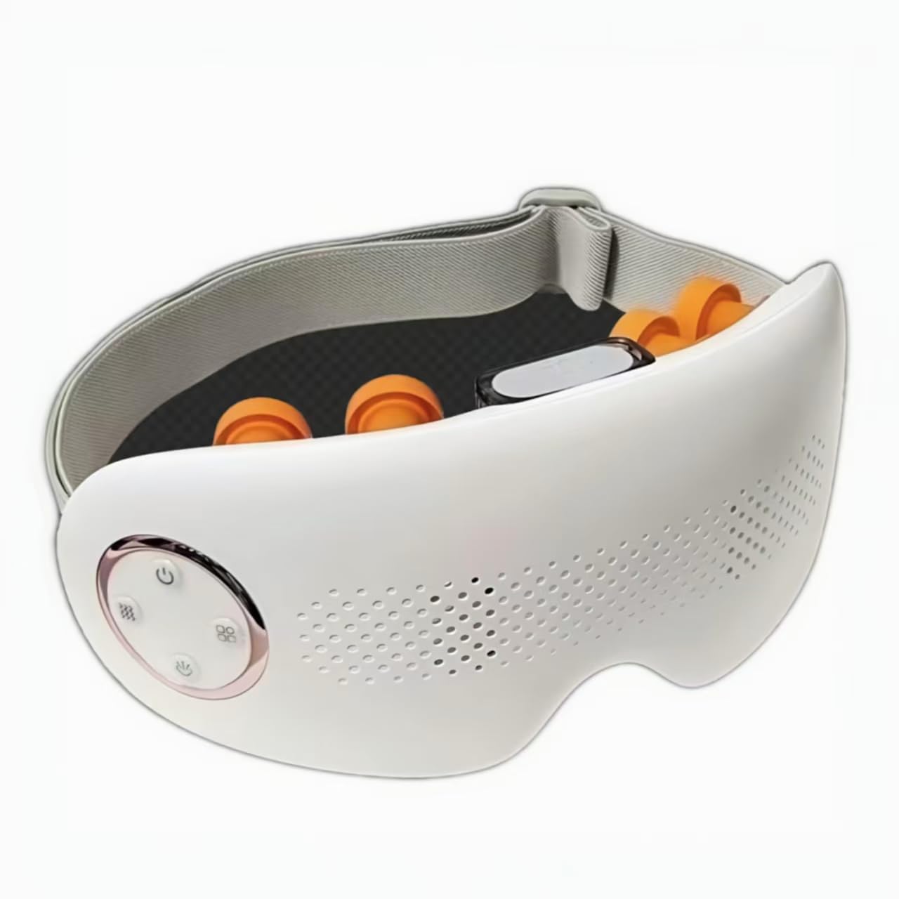 seasonlee Eye Massager with Heat and Steam 10 Acupressure Points Massage Hollow-Out Design 3 Steam Settings Magnetic Water