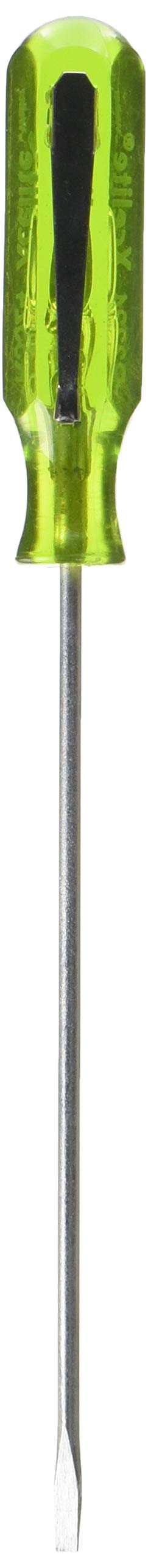 Weller Xcelite 3/32" x 4" Slotted Pocket-Clip Style Round Blade Screwdriver | R3324N