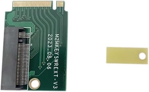 Miniatura 5 de PCIE4.0 para placa de transferencia de mano Rog Tarjeta de transferencia M2 de 90 grados para disco duro M2 modificado Rog para adaptador de tarjeta