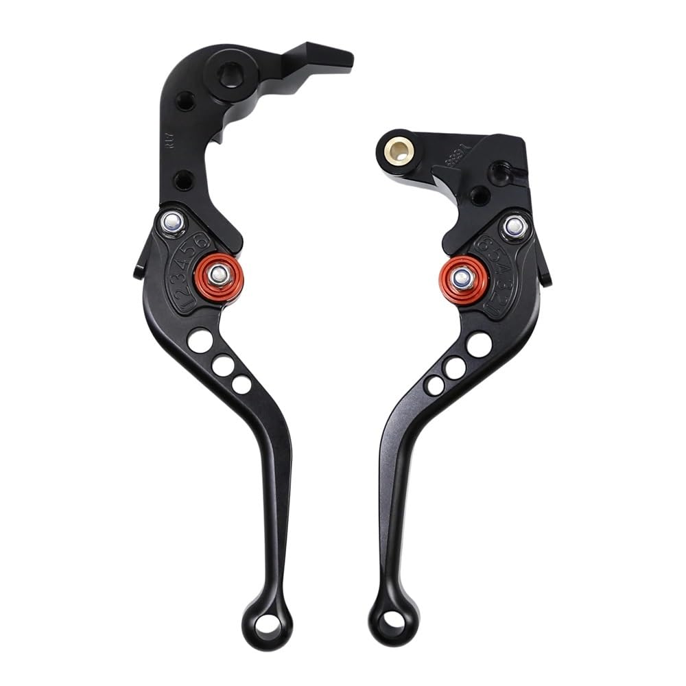 YZWHKL Brake Handle Lever Short 147mm CNC Motorcycle Parts Adjustable Brake Clutch Lever for YZF R7 YZF-R7 YZFR7 2021 2022 2023