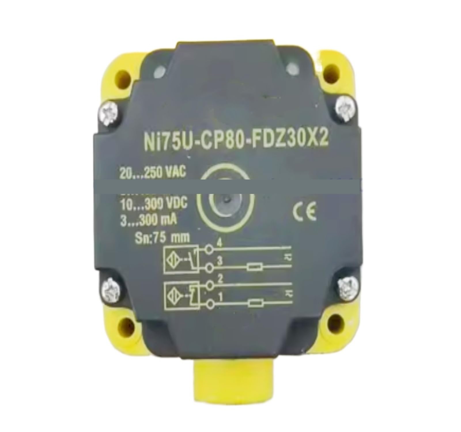 NI75U-CP80-FDZ30X2 capteur de proximité inductif rectangulaire pour automatisme