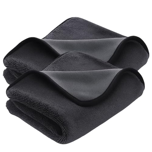 RxaGtn Ultra-Wipes Trockentuch, Microfaser Trockentuch für Dusche, Auto und Camping, Stark Saugfähig, 2 Stück 40x60 cm