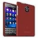 Seidio Surface Case for AT&T Version BlackBerry Passport - Retail Packaging - Garnet Red