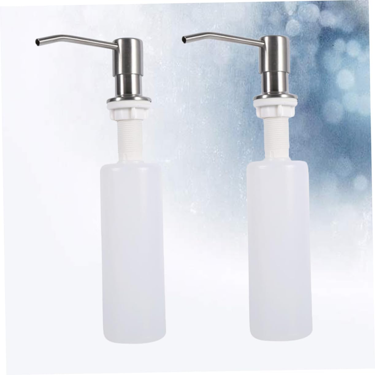 300ml Sink Soap Dispenser Pump 2-Pack Durable Easy to Install for Home Kitchen