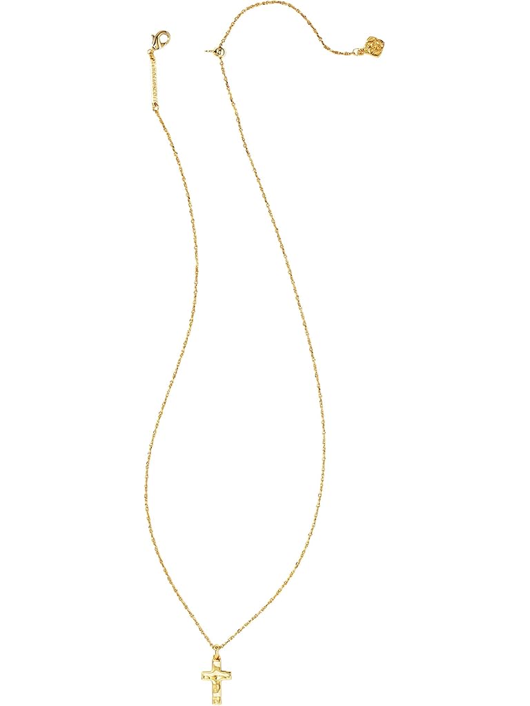 Gold Kendra Scott Cross Pendant Necklace