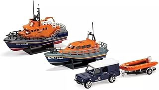 ACE HOBBY for Corgi for RNLI Gift Set - for Shannon Lifeboat- Severn Lifeboat and Flood Rescue Team Ship Pre-Built Model