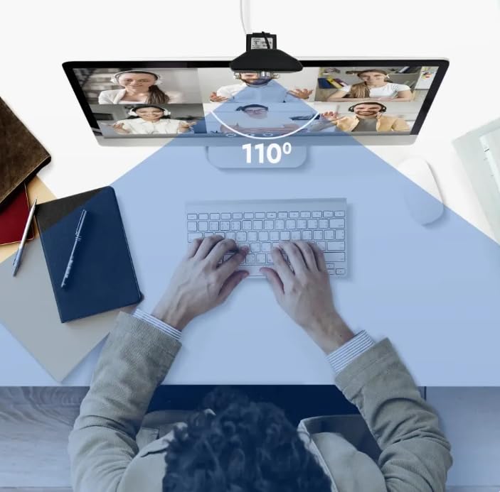 Image of Galxy C50 Full HD 1080p@ 30fps Webcam for Meetings and Streaming, Auto-Light Balance, Built-in Mic, Plug & Play USB Camera for Microsoft Teams, Google Meet, Zoom and More-2048x1536 Pixels