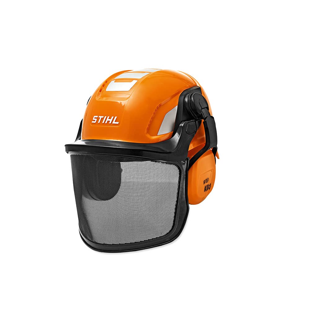 Stihl Unisex Kinder Helmset Spielzeughelm, Orange, Einheitsgröße