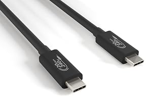 Sewell USB 4.0 Type C 20Gbps Cable, USB-IF Certified, 8K 240w, 6.5 ft. (2m)