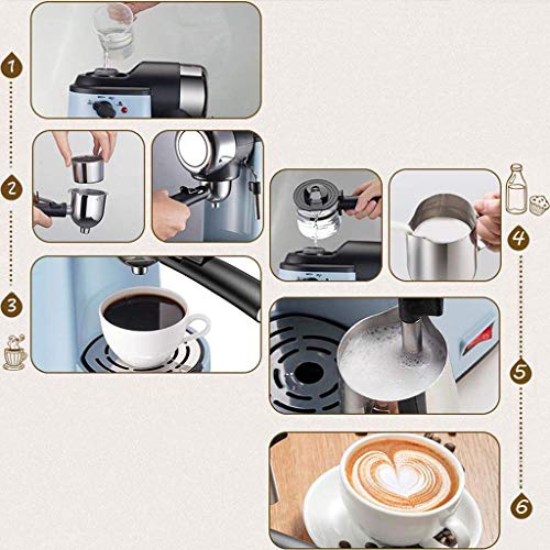 Cafetera espresso con bomba 5 bar y capacidad 240 ml miniatura 5