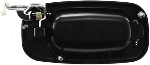 Miniatura 8 de KarParts360 Manija de puerta exterior para Chevy Silverado 1500 2004 2005 2006 lado del conductor y del pasajero  Par  Trasero  Crew Cab  Negro