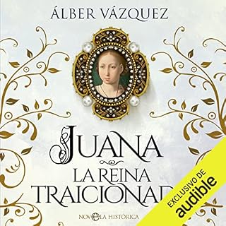 Diseño de la portada del título Juana, la reina traicionada