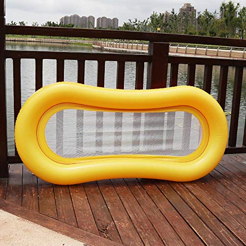 TUAN Mesh Lazy Floating Bed Swimming Floating row Inflatable Awning
