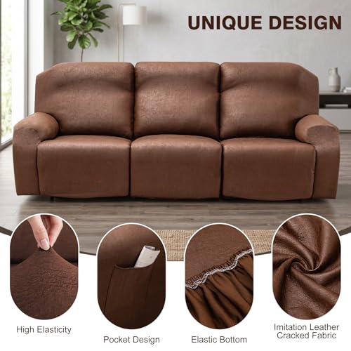 Funda para silla reclinable lavable para proteger sofás de mascotas 5