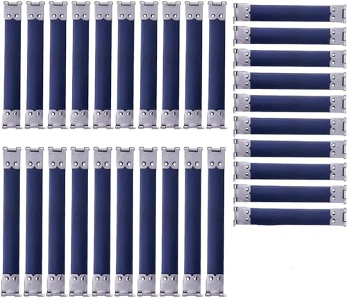 Handtaschenscharniere, Kussverschluss Federclip Flex Taschenverschlüsse,Metall Interner Flex Rahmen, 30PCS Kuss Verschluss Rahmen Taschen Kussverschluss Rahmen DIY Handwerk Münzbörse 8cm 10cm 12cm