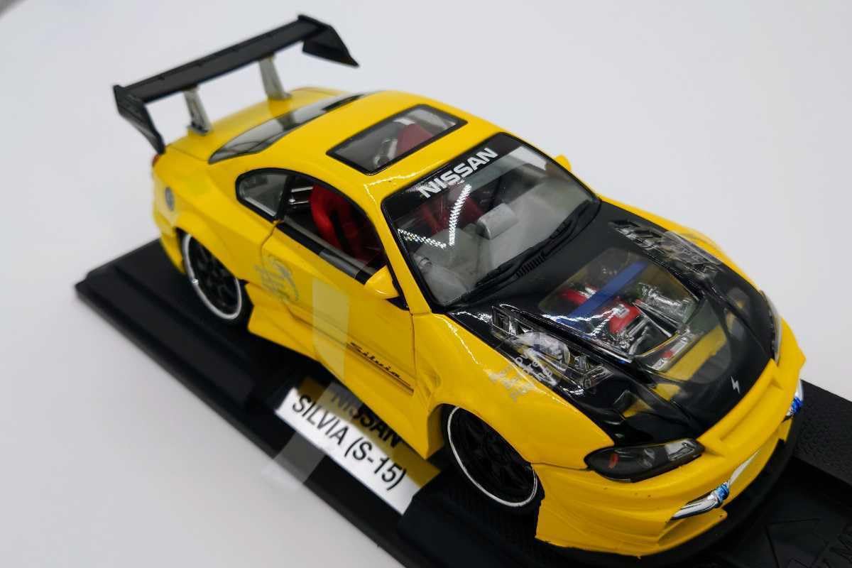 Amazon.co.jp: ☆廃盤 希少品 KENTOYS 日産 シルビア S15 1/24