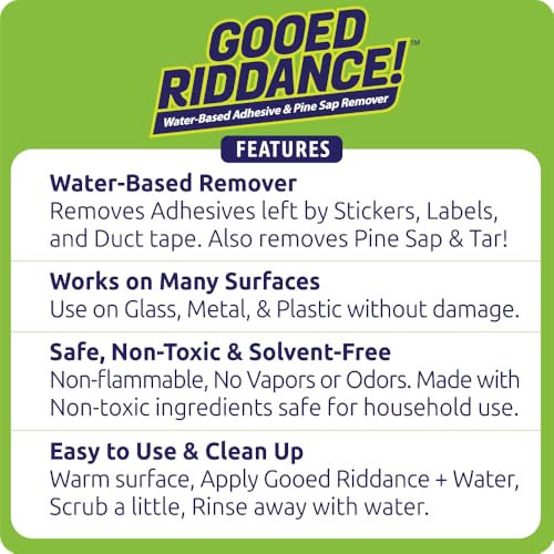 image for Gooed Riddance! Gooed Riddance: Safe & Non-Toxic Adhesive and Pine Sap