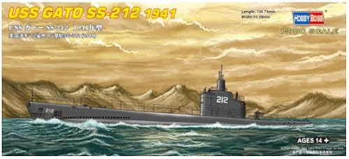 Hobby Boss USS GATO SS-212 1941 - Kit de construcción de modelo de barco