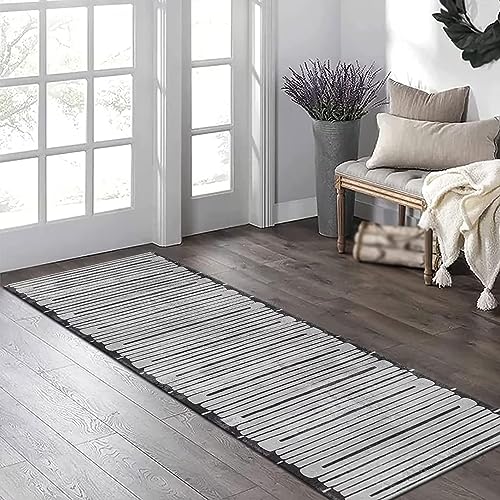 Tapis de couloir lavable polyvalent pour embellir votre salon moderne