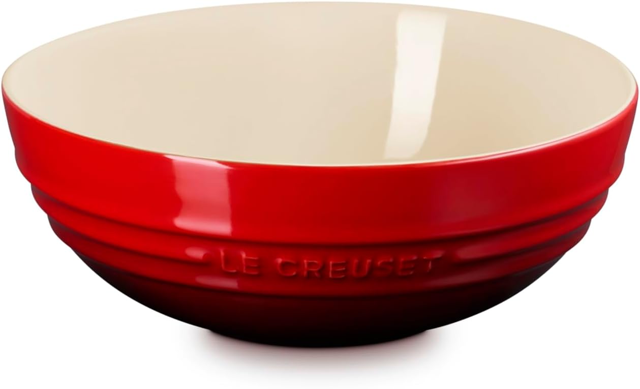 Le Creuset Stoneware Multi Bowl, 3.1 qt., Cerise