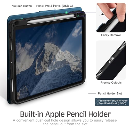 KingBlanc Case for iPad Pro 11-inch (M5 2025 / M4 2024) PU Leather - image 6