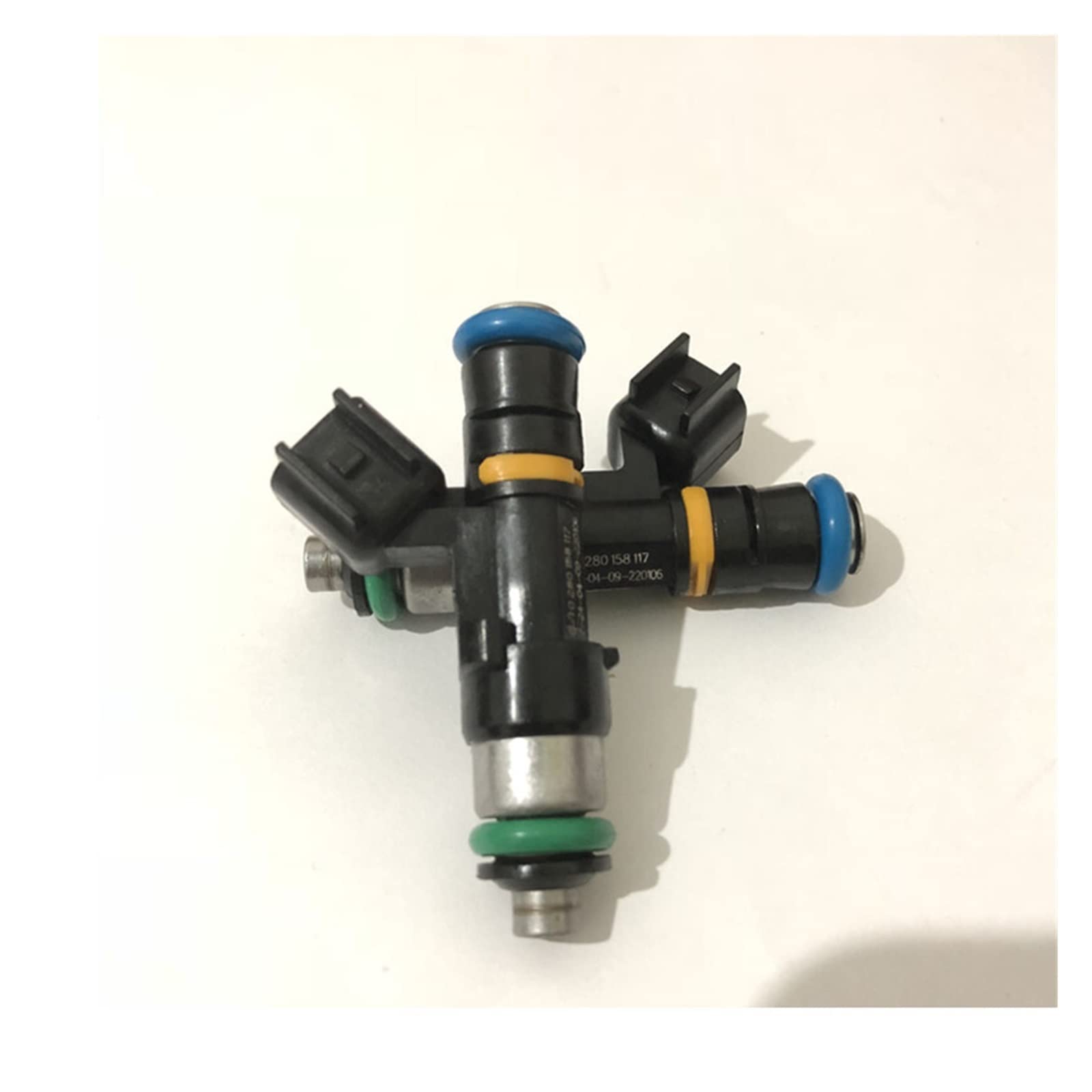 8x 48mm Ev14 1000cc E85 przepływowy wtryskiwacz paliwa 0280 158 117 0280158117 kompatybilny z Subaru