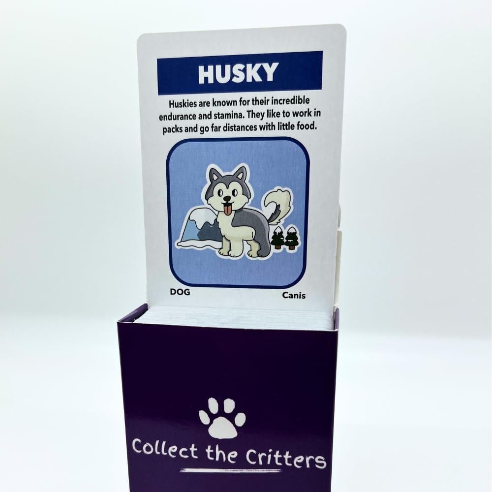 Cute Animal Card Game for Kids 6+ | Fun Educational Family Game for Parents and Kids to Play Together, 10-15 Min Play Time