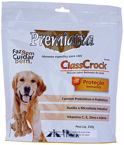 Biscoito Premiatta Classcrock Protecao 250 Gr Qualita Foods Sabor Frango