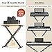 CAHAYA Adjustable Keyboard Stand Double Braced X Style Digital Piano Stand with Locking Straps for 61 76 88 Keys CY0245