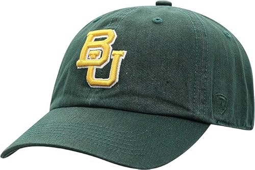 Baylor Collegiate Adjustable Hats (Adjustable Hat, Baylor Logo Green)