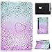 Produktbild Bspring Hülle für Galaxy Tab S6 SM-T860/T865 2019 (10,5 Zoll) PU Lederhülle Smart Case mit Auto Schlaf/Wach Cover Ständer Schutzhülle Flip Cover,Liebe Sand