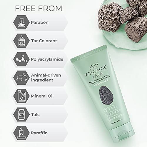 The Face Shop 8806182550683 Jeju Volcanic Lava Deep Pore Cleansing Foam Scrub thumb #6