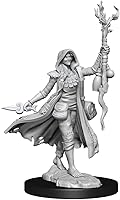 Vista 2 de D&D Frameworks: Mujer druida humana - Sin pintar y sin ensamblar