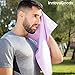 Produktbild InnovaGoods Sporthandtuch, sofortige Kühlung, EIS-Effekt, Kowel, Beige, 66 x 43 cm