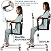 Patient Lift Transfer Chair - Portable Wheelchair to Car Transfer Device, Home Nursing Lift Transfer Chair for Elderly and Disabled from Bed to Chair with Adjustable Height & Width