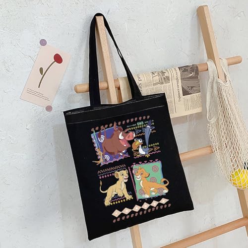 Cabas Lion de dessin animé pour vos courses et sorties