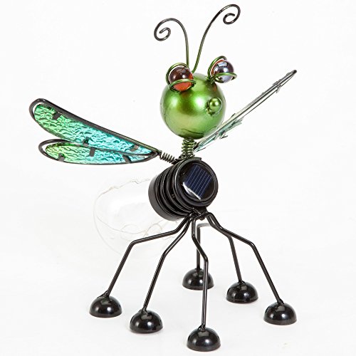 Bits and Pieces - Freddie The Firefly Solar Bulb Light - Wonderful Outdoor Décor
