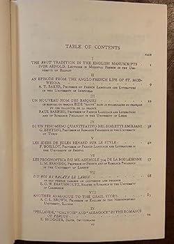 Hardcover A Miscellany of studies in Romance languages & literatures presented to Leon E. Kastner Book