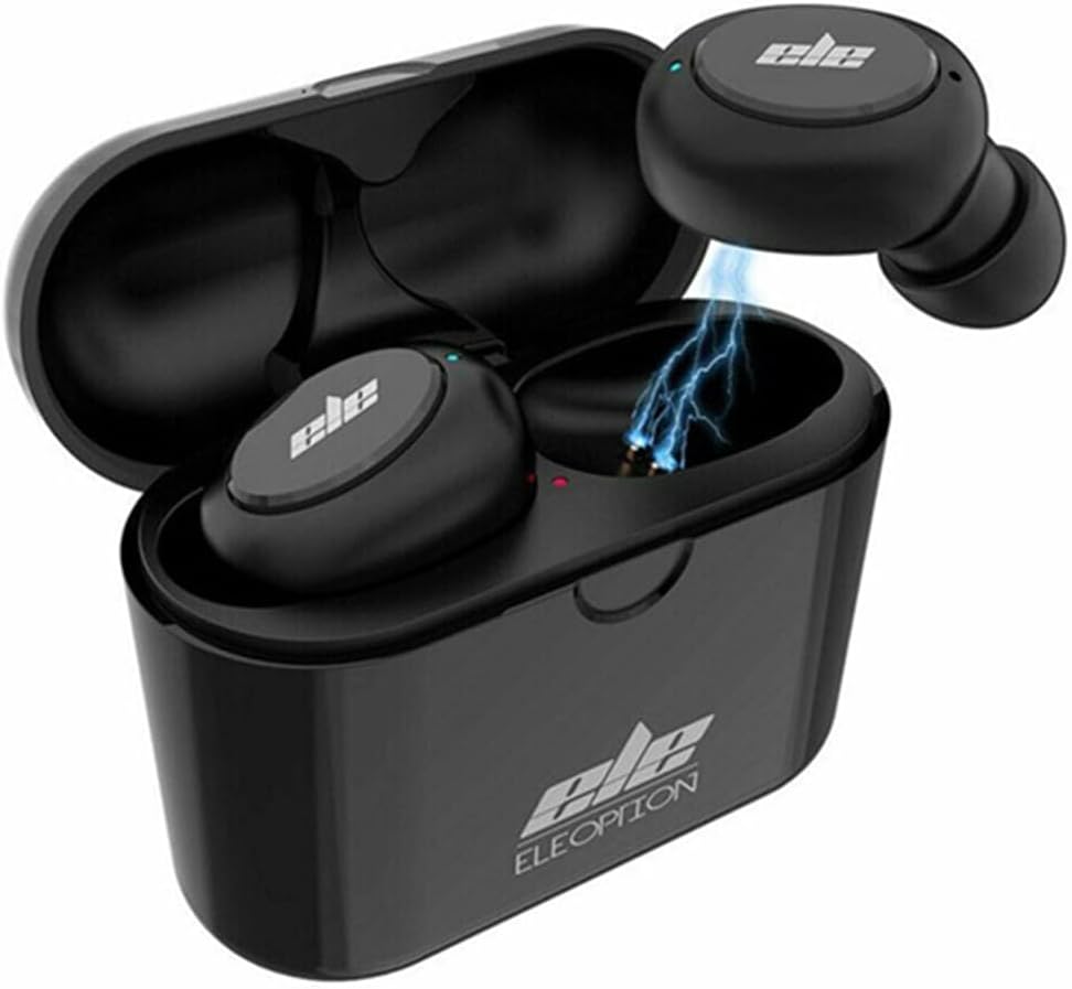 Hengweiuk Wireless Earphones, 5.0 Wireless Bluetooth Earbuds Bluetooth Headphones,125H Playtime 6D Stereo Display LCD Digital Mini Display Sport with IPX7 Waterproof Sound Built-in Mic