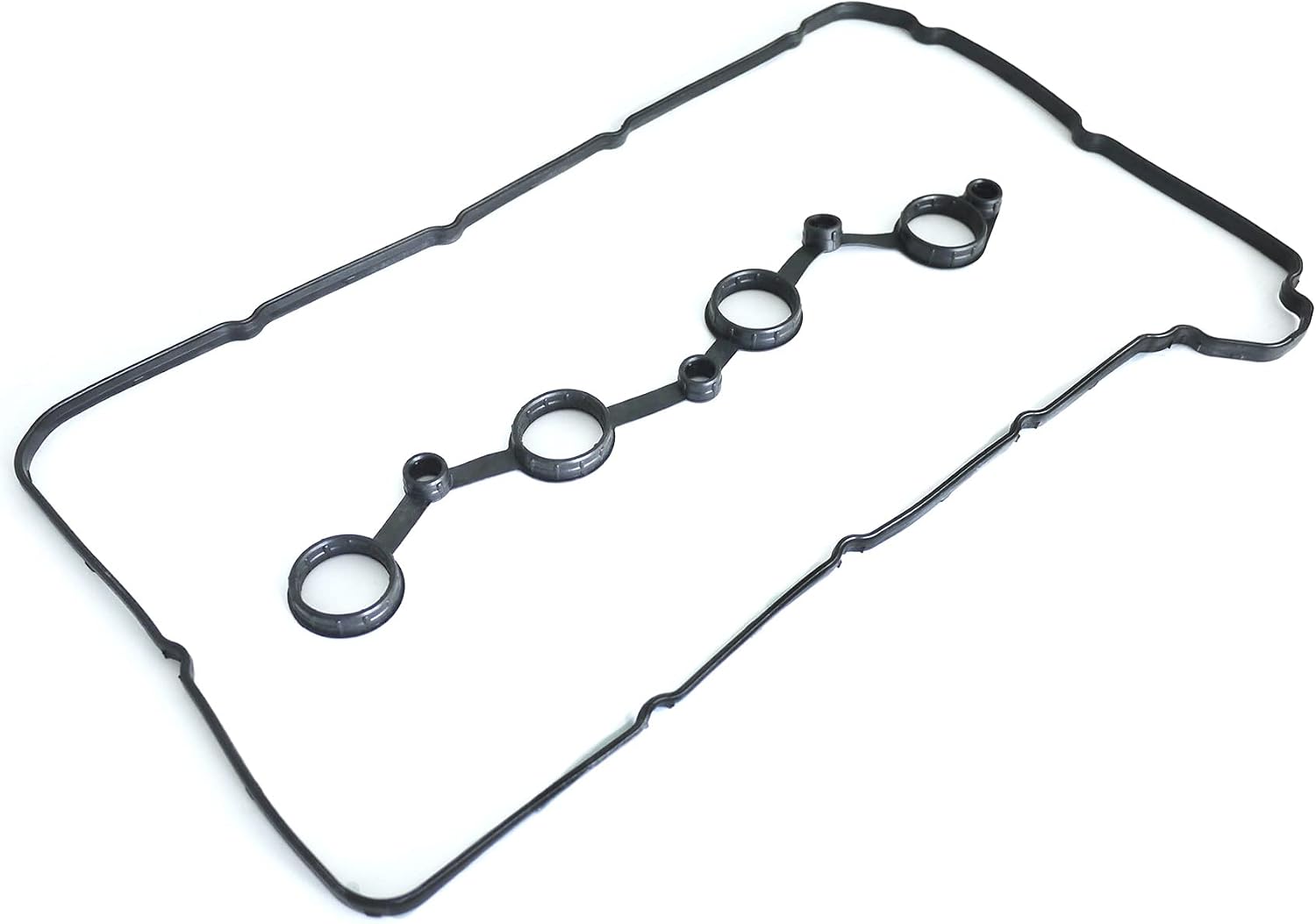 Engine Valve Cover Gasket Compatible with Hyundai & Kia Model Sonata & Magentis & Optima & Rondo with Engine Base 2.4L L4 (Replacement# VS50697R, 151076501) - EVS50697R