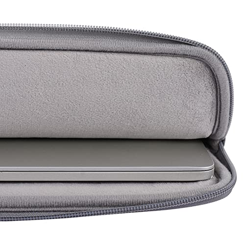 Funda para laptop antiarañazos de 11 pulgadas con 2 bolsillos para tablet 2