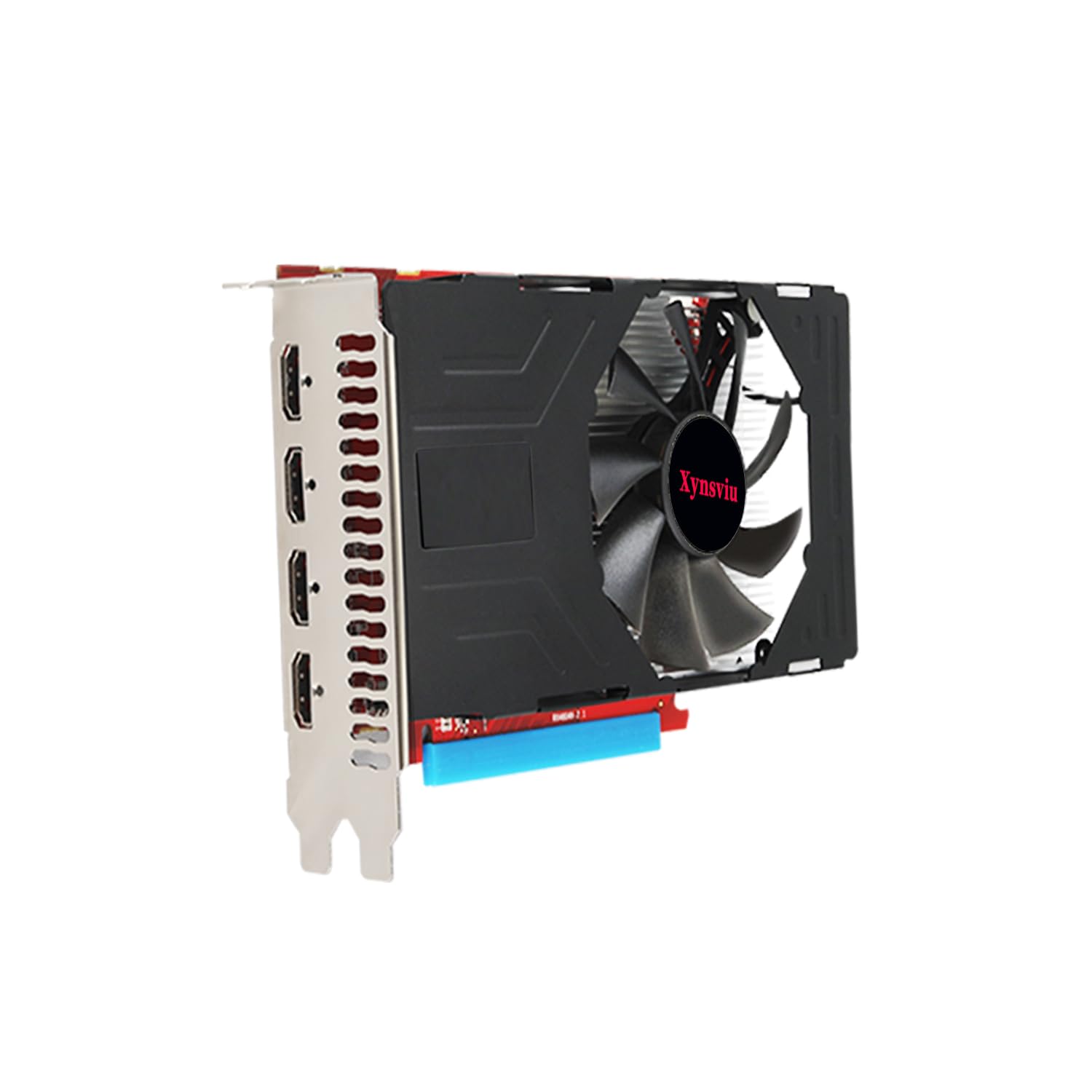 Radeon RX560 2G Graphics Card, with 4 HDMI Monitor Graphics Card,Computer PC GPU GDDR5 128 Bit DirectX 12 PCI Express X16 3.0, DisplayPort Low-Profile Video Cards (AMD RX560 2G 4HDMI)