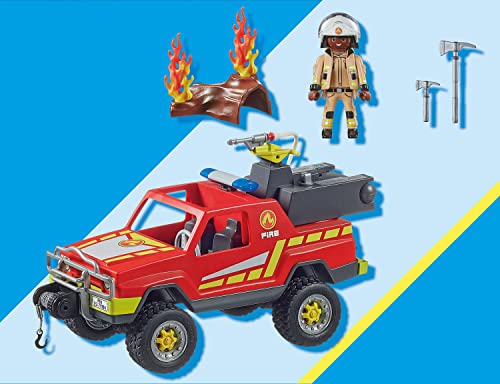 PLAYMOBIL City Action 71194 Feuerwehr-Löschtruck, Feuerwehr-Auto mit Spritzfunktion, Spielzeug für Kinder ab 4 Jahren – Bild 7