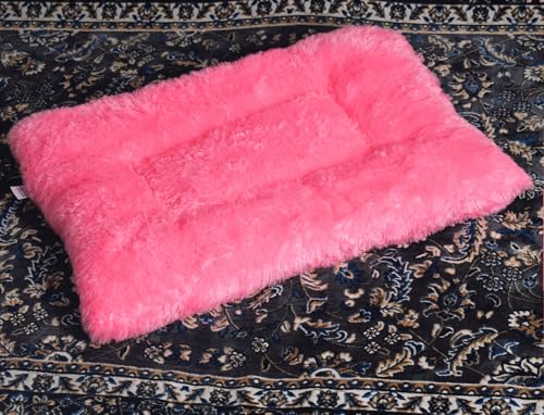 Image of NEXTGO Floor Seat Cushions Yoga Meditation Mat Pooja aasan Soft Extra Comfortable Feather Touch Last Long Upto Washable Material Size 24 x 30 Inch 2 x 2.5 Fit (Pink)
